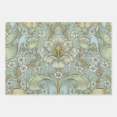 William Morris Spring Thicket: Antique Floral Geschenkpapier Set (Vorderseite)