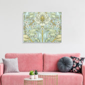 William Morris Spring Thicket: Antique Floral Leinwanddruck (Insitu (Wohnzimmer))