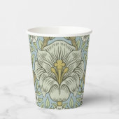 William Morris Spring Thicket: Antique Floral Pappbecher (Links)