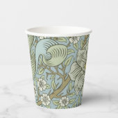 William Morris Spring Thicket: Antique Floral Pappbecher (Vorderseite)