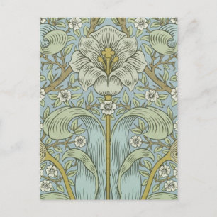 William Morris Spring Thicket: Antique Floral Postkarte