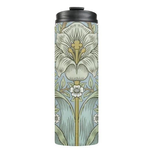 William Morris Spring Thicket: Antique Floral Thermosbecher (Vorderseite)