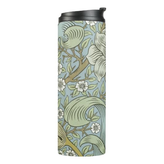 William Morris Spring Thicket: Antique Floral Thermosbecher (Nach links gedreht)