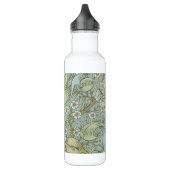 William Morris Spring Thicket: Antique Floral Trinkflasche (Links)