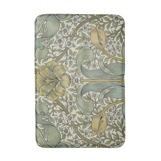 William Morris Spring Thicket Classic Muster Badematte (Vorderseite Vertikal)