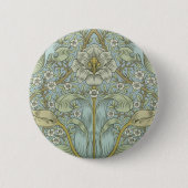 William Morris Spring Thicket Classic Muster Button (Vorderseite)