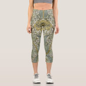 William Morris Spring Thicket Classic Muster Capri Leggings (Vorderseite)