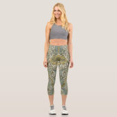 William Morris Spring Thicket Classic Muster Capri Leggings (Vorderseite)