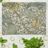 William Morris Spring Thicket Classic Muster Geschirrtuch (Gefaltet)