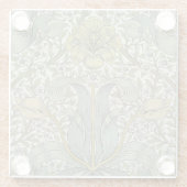 William Morris Spring Thicket Classic Muster Glasuntersetzer (Rückseite)