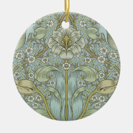 William Morris Spring Thicket Classic Muster Keramik Ornament (Vorne)