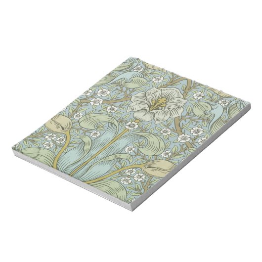William Morris Spring Thicket Classic Muster Notizblock (Rotiert)