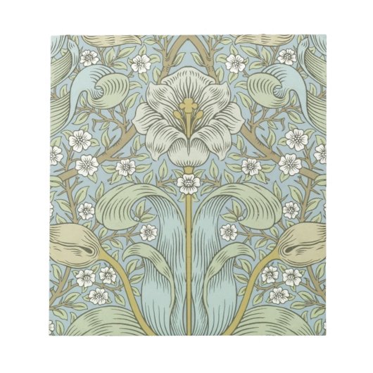 William Morris Spring Thicket Classic Muster Notizblock (Vorderseite)