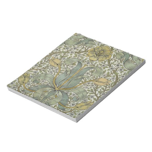 William Morris Spring Thicket Classic Muster Notizblock (Rotiert)