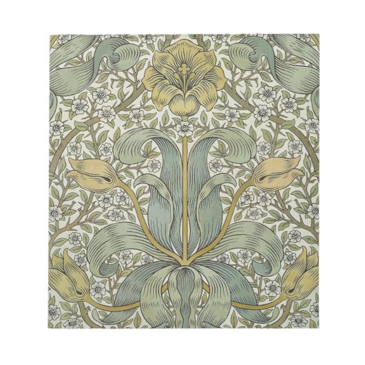 William Morris Spring Thicket Classic Muster Notizblock (Vorderseite)