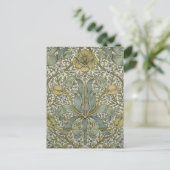 William Morris Spring Thicket Classic Muster Postkarte (Stehend Vorderseite)