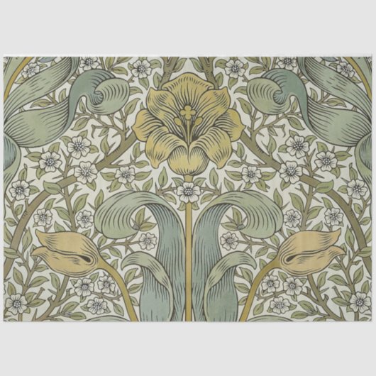William Morris Spring Thicket Classic Muster Seidenpapier (Vorderseite)
