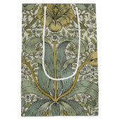 William Morris Spring Thicket Classic Pattern Mittlere Geschenktüte (Rückseite)