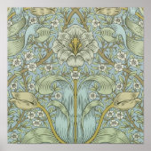 William Morris Spring Thicket Classic Pattern Poster (Vorne)