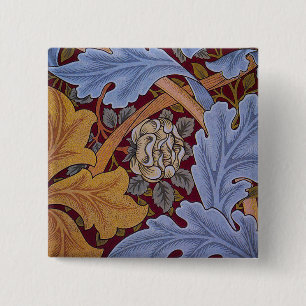 William Morris St James Acanthus Wallpaper Button