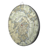 William Morris St James Acanthus Wallpaper Dartscheibe (Vorderseite rechts)