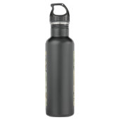 William Morris St James Acanthus Wallpaper Edelstahlflasche (Rückseite)