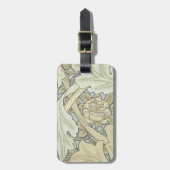 William Morris St James Acanthus Wallpaper Gepäckanhänger (Vorderseite vertikal)