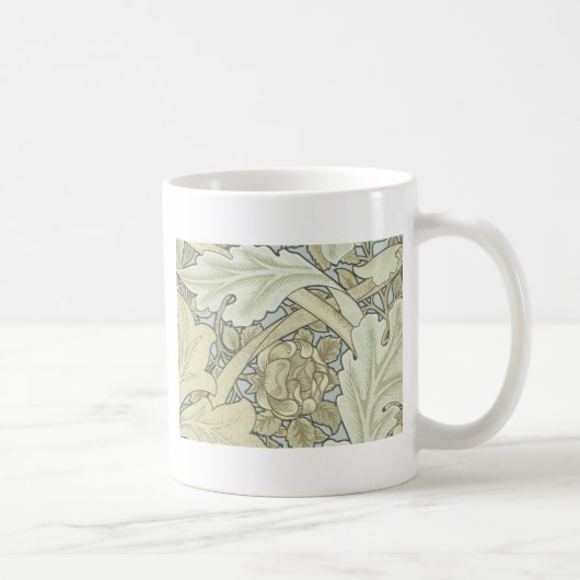 William Morris St James Acanthus Wallpaper Kaffeetasse (Rechts)