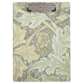 William Morris St James Acanthus Wallpaper Klemmbrett (Vorderseite)