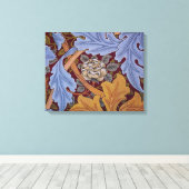 William Morris St James Acanthus Wallpaper Leinwanddruck (Insitu (Holzboden))