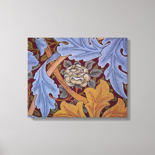 William Morris St James Acanthus Wallpaper Leinwanddruck (Vorderseite)