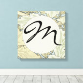 William Morris St James Acanthus Wallpaper Leinwanddruck (Insitu (Holzboden))