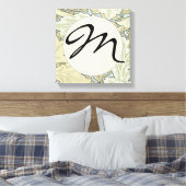 William Morris St James Acanthus Wallpaper Leinwanddruck (Insitu (Schlafzimmer))