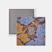 William Morris St James Acanthus Wallpaper Magnet (Vorderseite/Rückseite)