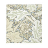 William Morris St James Acanthus Wallpaper Notizblock (Vorderseite)