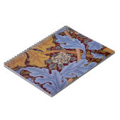 William Morris St James Acanthus Wallpaper Notizblock (Linke Seite)