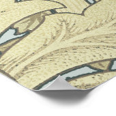 William Morris St James Acanthus Wallpaper Poster (Ecke)