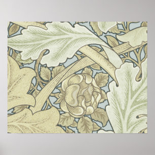 William Morris St James Acanthus Wallpaper Poster