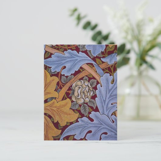 William Morris St James Acanthus Wallpaper Postkarte (Stehend Vorderseite)