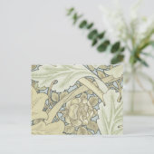 William Morris St James Acanthus Wallpaper Postkarte (Stehend Vorderseite)