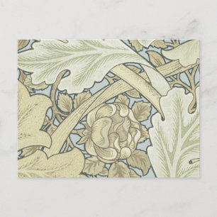 William Morris St James Acanthus Wallpaper Postkarte