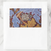 William Morris St James Acanthus Wallpaper Rechteckiger Aufkleber (Tasche)