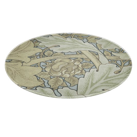 William Morris St James Acanthus Wallpaper Schneidebrett (Ecke)