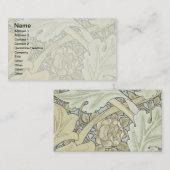 William Morris St James Acanthus Wallpaper Visitenkarte (Vorne/Hinten)
