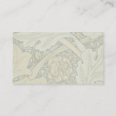 William Morris St James Acanthus Wallpaper Visitenkarte (Rückseite)