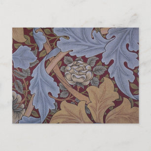 William Morris St. James Tapetenmuster Postkarte