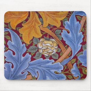 William Morris St. James Vintage Blumen Design Mousepad