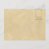 William Morris St. James Wallpaper Pattern Postkarte (Rückseite)