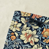 William-Morris-Stil Blumen-Akanthus-Muster Strandtuch (Beispiel)