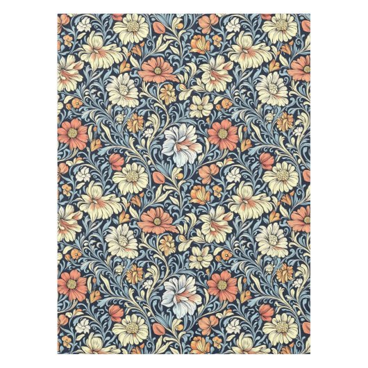 William Morris Stil Blumen Akanthus Muster Tischdecke (Vorderseite)